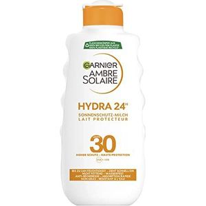 Garnier Ambre Solaire Hydra 24 Zonnemelk, wit/geel, 200 ml