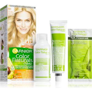 Garnier - Color Naturals Creme - Haarkleuring - 9.1 Natural Extra Light Ash Blond - 1 st
