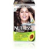 Garnier - Nutrisse Ultra Crème - Permanente Haarkleuring - Middenbruin - 3x