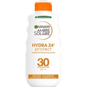 1+1 gratis: Garnier Ambre Solaire Hydra 24 Zonnebrandmelk SPF 30 200 ml