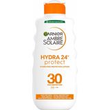Garnier Ambre Solaire Hydraterende zonnebrandmelk SPF 30 - 6 x 200 ml - Voordeelverpakking