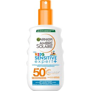 Garnier Ambre Solaire Kids SPF 50+ Zonnebrandspray - 200 ml - Hypoallergeen