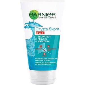 Garnier - Pure Score 3In1 Gel Peeling Mask 150Ml