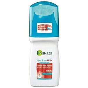 Garnier, Aktiv Tiefen-Rein Bürste, Gesichtsreinigungsbürste mit Salicylsäure, wirkt gegen Pickel, Hautklar, 1 x 150 ml