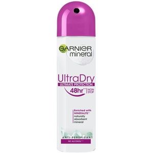 Mineral UltraDry Deospray - 48u - Unisex - Hypoallergeen - Zonder Witte Vlekken