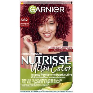 Garnier Nutrisse Ultra Color Levendig Rood 5.62 - Permanente Haarkleuring