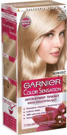 Garnier kleur Sensation Cream Coloring 9.13 Cristal Blond- Crystal beige blond