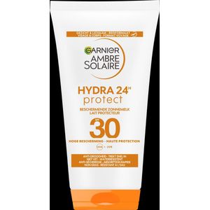 Garnier Ambre Solaire Zonnebrand crème SPF 30 - 50 ml - Hydraterend - Reisformaat