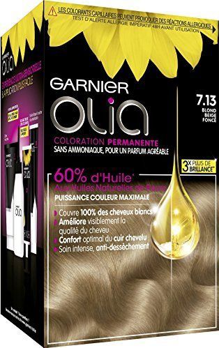 Garnier - Olia - Haarkleuring - Donkerbeige - 1 Doos