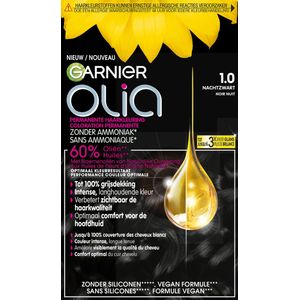 Garnier Olia Zwart 1 - Permanente Haarkleuring Zonder Ammoniak