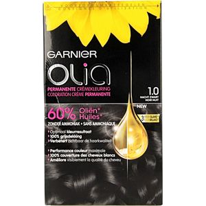 Garnier Olia Zwart 1 - Permanente Haarkleuring Zonder Ammoniak