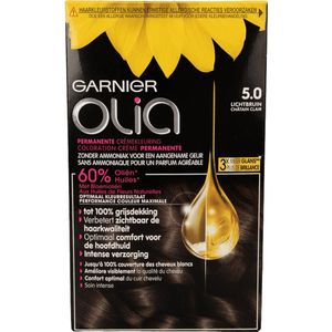 Garnier Olia Lichtbruin 5 - Permanente Haarkleuring Zonder Ammoniak