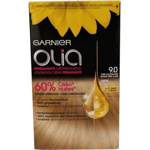 Garnier Olia Zeer Lichtblond 9 - Permanente Haarkleuring Zonder Ammoniak