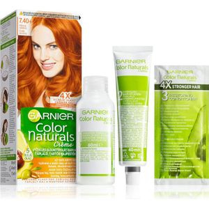 Garnier Color Naturals Creme Haarkleuring Tint 7.40 Intense Copper 1 st