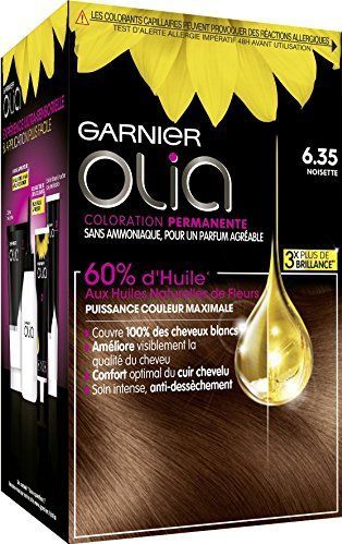 Garnier - Olia - Haarverf - Hazelnoot - 1 Verpakking