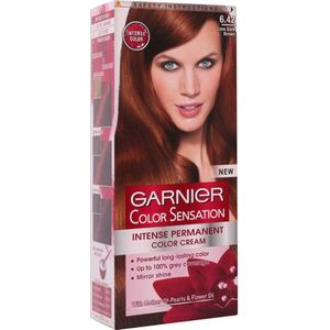 Garnier Color Sensation Intense Permanente Haarverf - 6.42 Love Dark Brown - Intens Donkerbruine Haarkleur