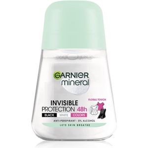Garnier Mineral Invisible Antitranspirant Roll-On 48h 50 ml