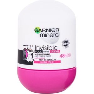 Garnier - Mineral Invisible - Antitranspirant Roll-On - 50 ml - Zonder Alcohol