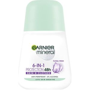 Garnier Mineral 5 Protection Antitranspirant Roll-On 48h (Floral Fresh) 50 ml
