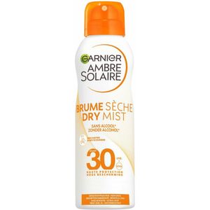 6x Garnier Ambre Solaire Dry Protect Mist SPF 30 200 ml