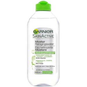 Garnier SkinActive Micellair Reinigingswater voor de Vette Huid - 400ml – Verzachtend en Reinigend Micellair Water
