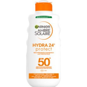 Garnier Ambre Solaire Zonnebrandcrème SPF 50+ - 200 ml - Hydraterend