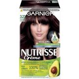 Garnier Nutrisse Crème 3.23 - Goud Violet Donkerbruin - Haarverf