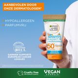 Garnier Ambre Solaire Kids Reisformaat Zonnemelk SPF 50+ - Zonnebrandcrème - 50ml