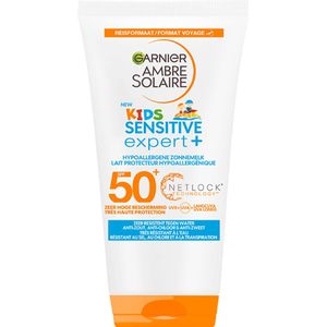 Garnier Ambre Solaire Sensitive Expert+ Kids Zonnebrandmelk SPF 50+ Reisformaat 50 ml