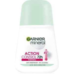 Garnier Mineral Action Control Thermic Antitranspirant Roll-On (72h) 50 ml