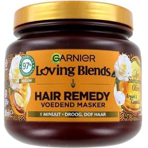 Garnier Loving Blends Argan & Cameliaolie Subliem Haarmasker - 300 ml