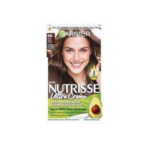 Garnier - Nutrisse - Permanente Haarverf - 6N Nude Light Brown
