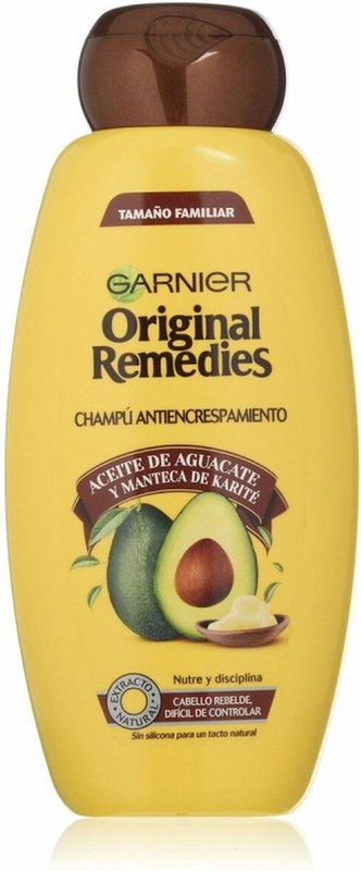 Garnier - Original Remedies - Anti-Frizz Shampoo - 600 ml - Karité Avocado