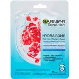 Garnier - Hydra Bomb - Gezichtsmasker - Granaatappel - 15ml - 1 stuk