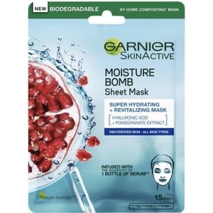 Skin Active - Moisture Bomb - Tissue Mask - Hydratatie - 32 g