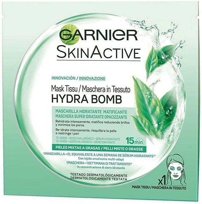 Garnier - SkinActive Hydra Bomb - Gezichtsmasker - 1 stuk