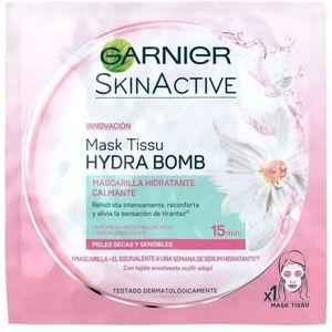 Garnier SkinActive Verzachtend en Hydraterend Tissue Masker met Kamille en Hyaluronzuur - 1 stuk