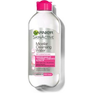6x Garnier SkinActive Micellair Reinigingswater voor Droge Huid 400 ml