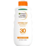 Garnier Ambre Solaire Hydra Protect 24h Zonnebrandmelk SPF30 - Grote Fles - 400ml
