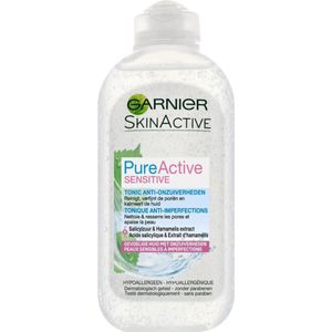 Garnier Skinactive Face gezichtstonic Unisex 200 ml