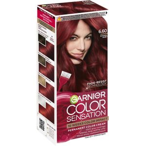 Garnier - Color Sensation 6.60 - Haarkleuring - Intense Ruby Red - 1 stuk
