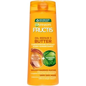 Fructis Oil Repair 3 Butter versterkende shampoo voor zeer droog en beschadigd haar 400 ml