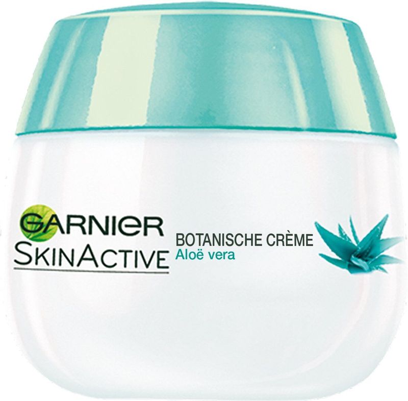 Garnier SkinActive Botanische Dagcrème met Aloë Vera Extract - Hydraterende Dagcrème voor ieder huidtype - 50 ml