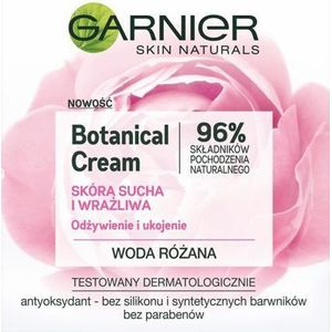 Garnier - Skin Naturals - Vochtinbrengende Crème - 50 ml - Met Rozenwater