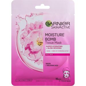 Garnier - Hydra Bomb - Gezichtsmasker - 28 g - Verhelderende Werking