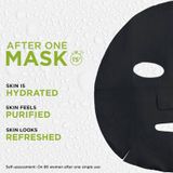 Gezichtsmasker - Zwart - Houtskool en Algen