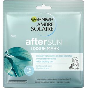 Garnier Ambre Solaire After Sun Tissue Gezichtsmasker