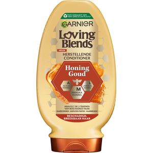 Garnier Loving Blends - Conditioner - Honing Goud - Beschadigd of Breekbaar Haar - 250 ml