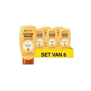 Garnier Loving Blends Honing Goud Herstellende Conditioner Voordeelverpakking - Beschadigd, Breekbaar Haar - 6 x 250ml