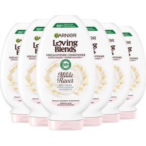 6x Garnier Loving Blends Milde Haver Conditioner 250 ml